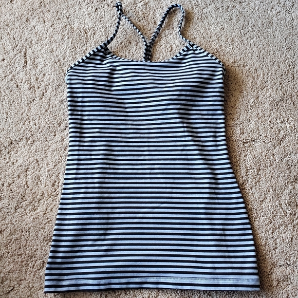 lululemon athletica Tops - Lululemon Power Y Tank Top Size 6